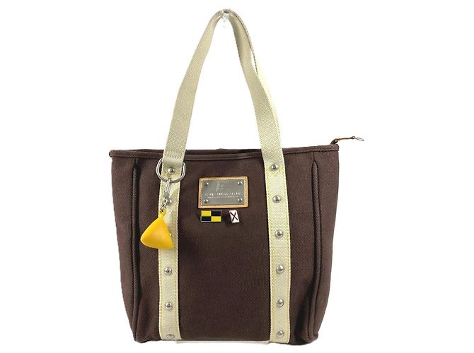 Bolsa Louis Vuitton Antigua Cabas MM Marrom
