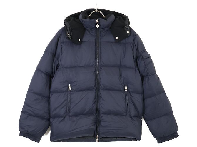 Jaqueta de down em nylon BAZILLE da Moncler Azul Azul marinho