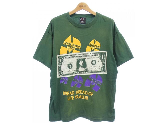 Autre Marque T-shirt in cotone SAINT MICHAEL SEAN WOTHERSPOON Verde Arancione Porpora
