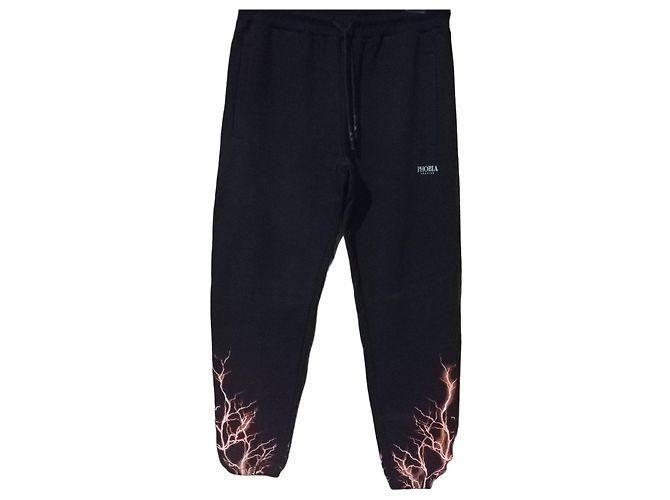 Autre Marque Phobia Archive Jogginghose, Neu mit Etikett Schwarz