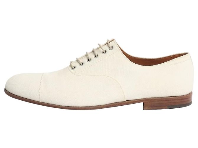 Autre Marque Baskets en toile blanches - taille EU 38