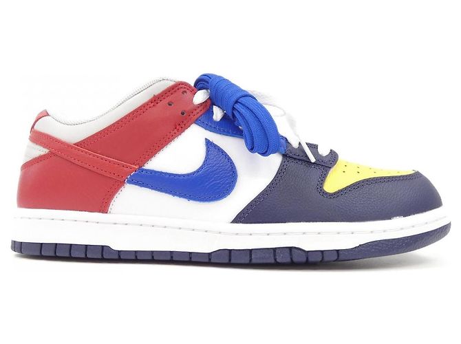 Autre Marque Sneakers Nike Bianco Rosso Giallo Blu navy
