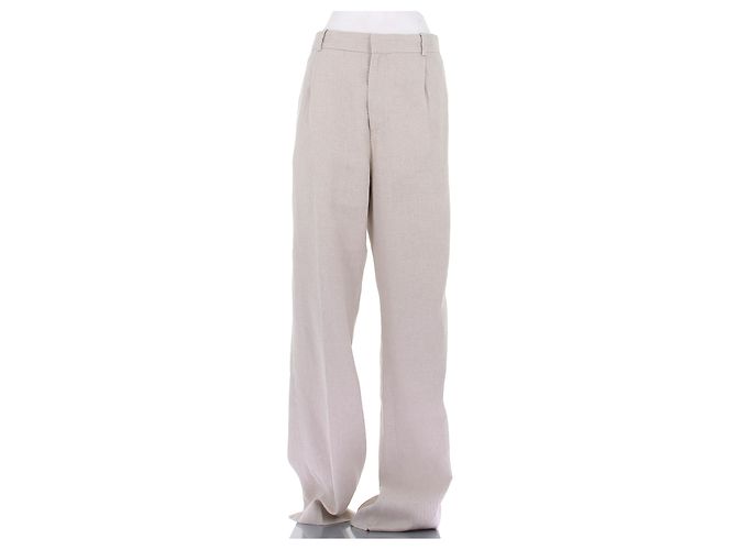 Autre Marque Pantaloni BOTTER beige in cotone 48