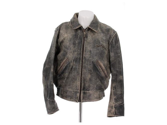 Autre Marque Giacca in pelle lavata CHEVIGNON Nera XL Nero