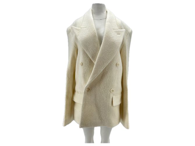 Autre Marque Blazer blanco de lana