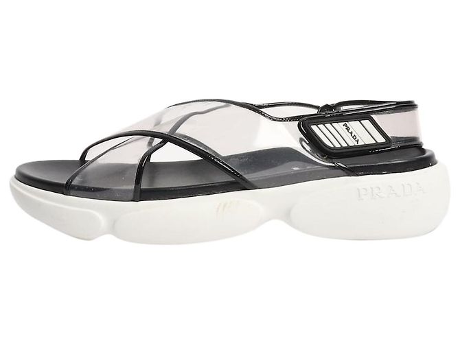 Prada Sandali Cloudbust neri - taglia EU 38,5 Nero