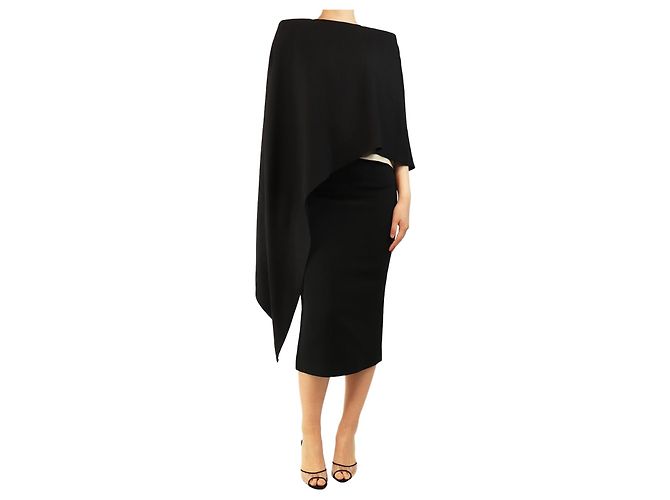 Erika Cavallini Black asymmetric blouse - size L