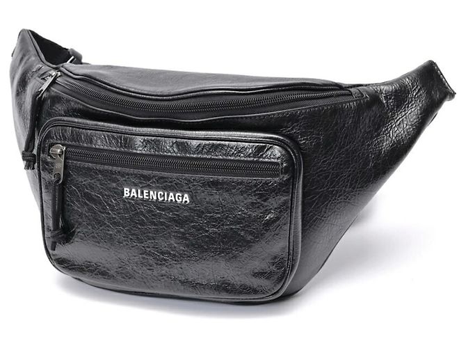 Borsa Explorer di Balenciaga Nero