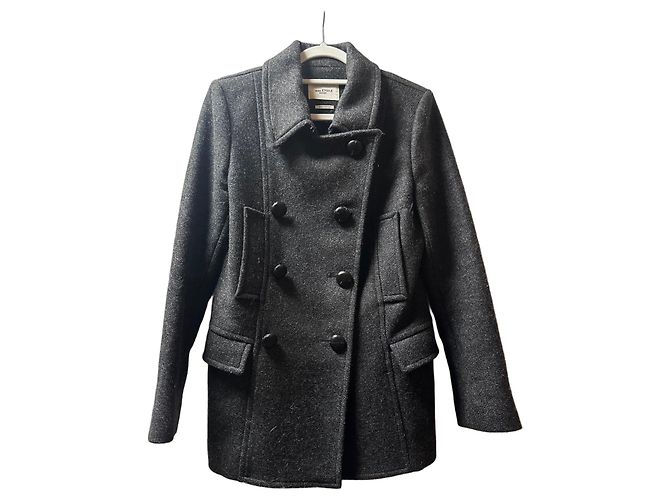 Isabel Marant Etoile Isabel Marant Étoile Wool Blend Coat Grey