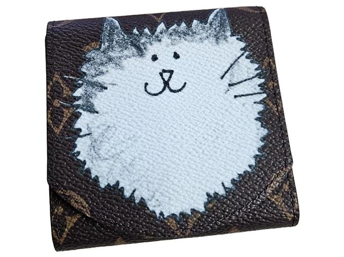 Louis Vuitton Monogram Cat Notepad Case