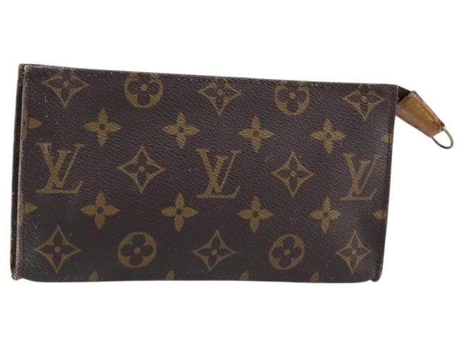 LOUIS VUITTON Monogram Bucket GM Accessory Pouch LV Auth YKZ387