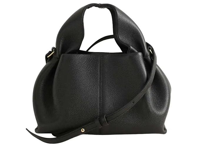 Polène Borsa a tracolla nera Nero