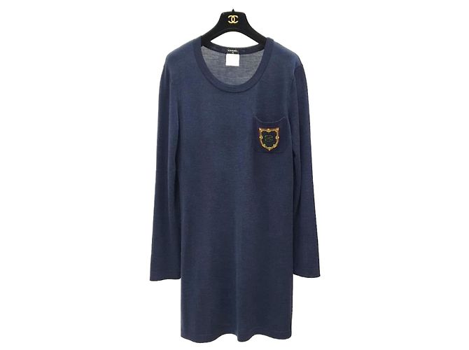 Chanel 2013 Paris-Edinburgh Tunic Dress  Sz.44 Pre-Owned