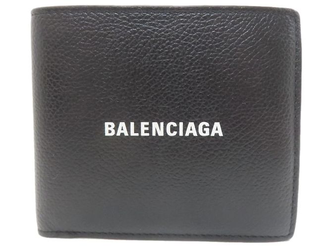 Everyday Balenciaga 594315 Logo Bi-fold Wallet