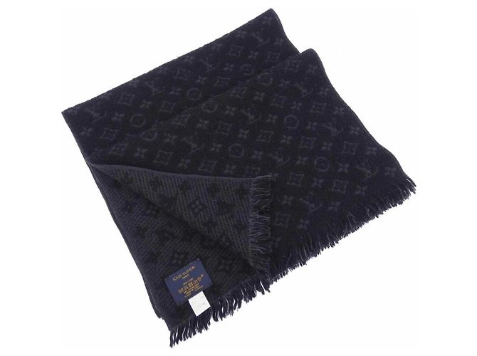 Étole Classique Monogram Louis Vuitton Noir