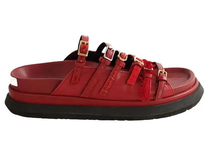 Sacai Sandali rossi