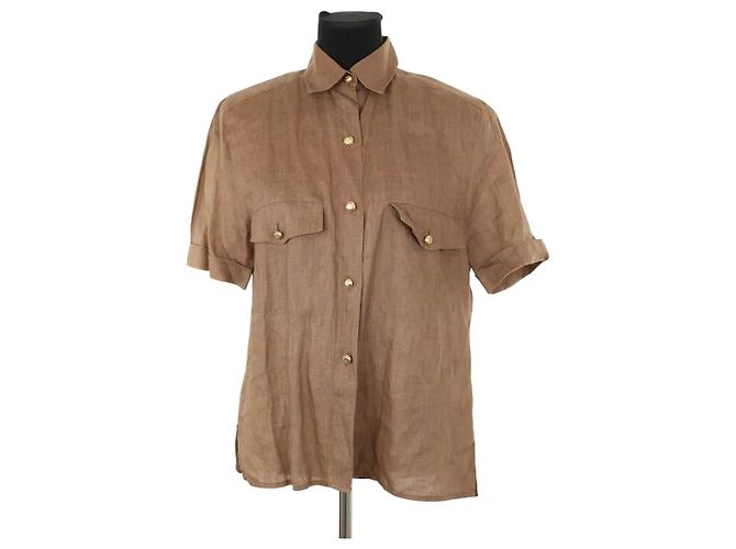 Chanel Camicia marrone