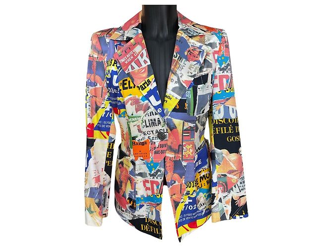 Giacca Bazar Newspaper di Christian Lacroix