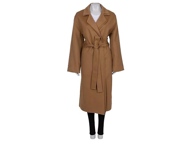 Loewe Wool & Cashmere Wrap Coat - IT 40 / S Pre-owned