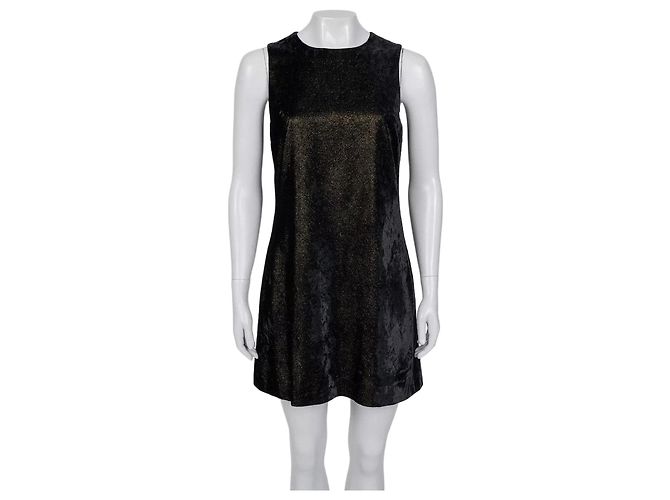 Versus Versace Vintage Versace Versus Schwarzes Enges Kleid - Größe 44/L Gebraucht