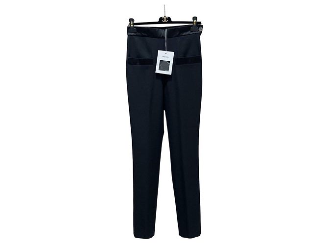 NWTChanel Wool Pants Trousers,Size 36 pre-owned