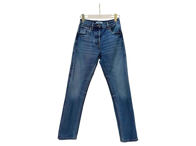 Jeans de mezclilla de pierna ancha Prada Talla 25 Previamente poseído