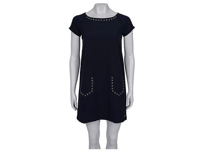 Jean Paul Gaultier Blau Gerade Kleid Größe XS/S gebraucht