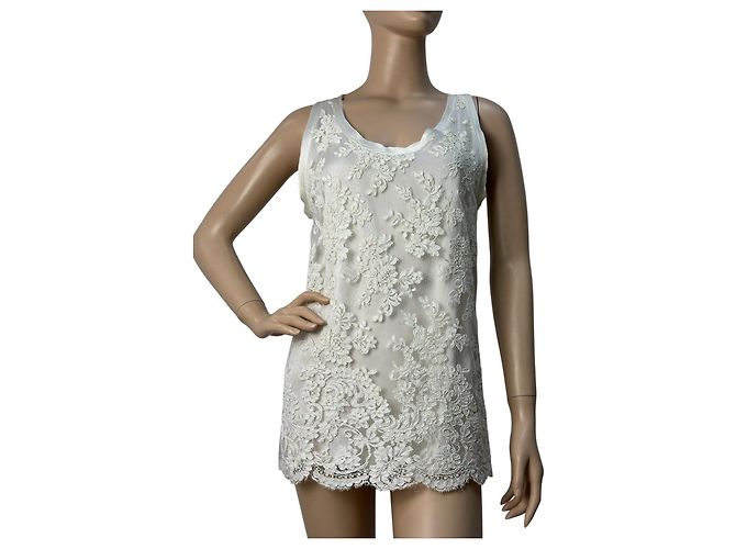 Autre Marque Haut en dentelle brodé P.A.R.O.S.H. Taille M D'occasion