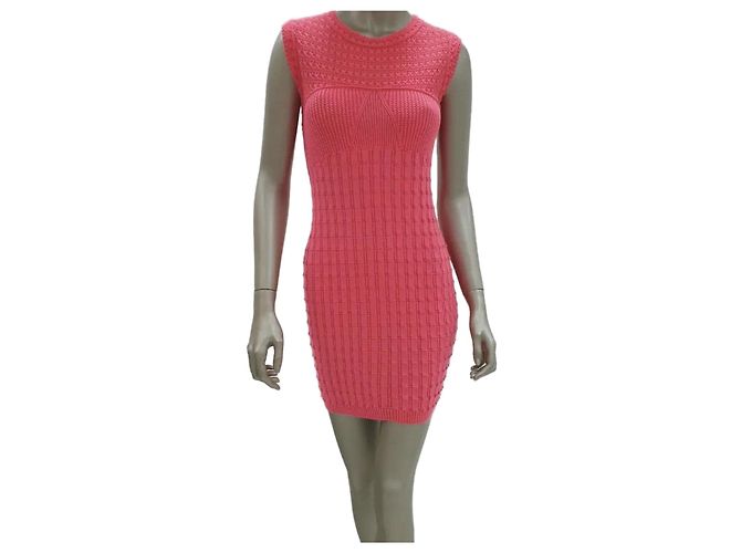Abito Mini Rosa Scuro Chanel Taglia 34 Usato