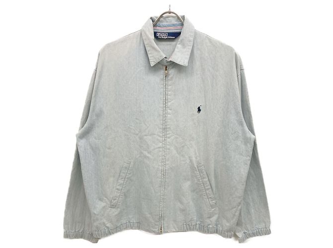 Giacca in cotone Polo Ralph Lauren PMES-3402 Blu Blu chiaro