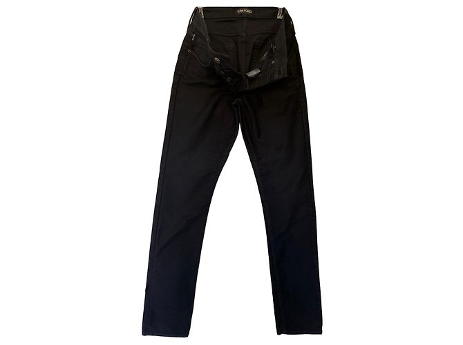 Jeans Slim Neri Tom Ford Nero