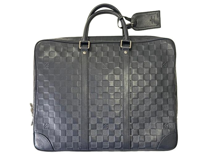Malette Louis Vuitton Damier Graphite Gris anthracite