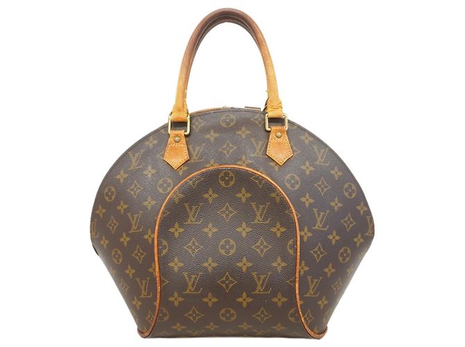 Borsa a mano Ellipse MM Monogramma Louis Vuitton Marrone