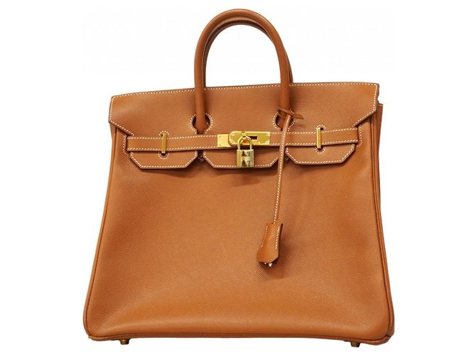 Borsa Haut à Courroies 32 di Hermès D'oro