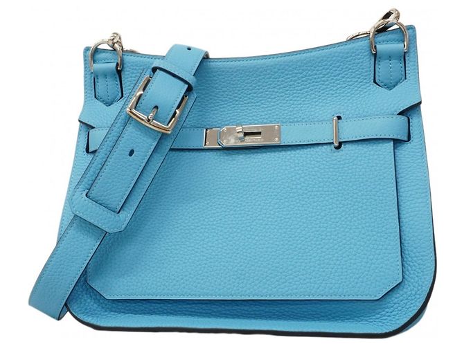 Bolsa de Ombro Jypsiere 26 da Hermès Azul