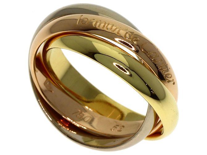 Anillo Trinity de Cartier en oro de 18 quilates