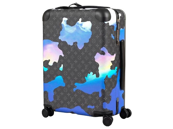 Mala Louis Vuitton Horizon 55 Monogram Aquarela Multicor