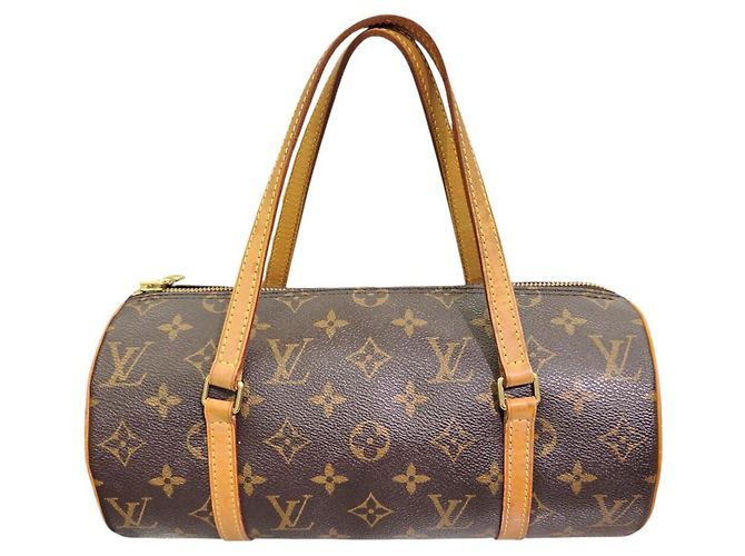 Sac à main Louis Vuitton Monogram Papillon 26 Marron