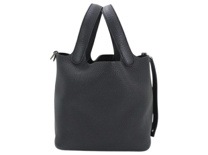 Sac à main Hermès Picotin Lock PM 18 Noir