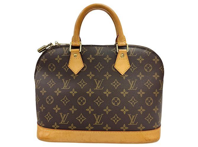 Sac à main Alma PM Monogram Louis Vuitton Marron
