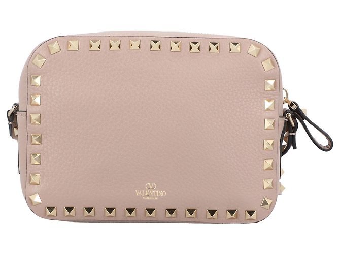 Valentino Garavani Borsa a tracolla Valentino Rockstud Marrone Beige