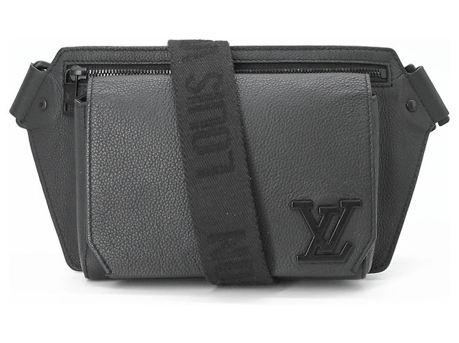 Borsa a tracolla LV Aerogram Takeoff di Louis Vuitton Nero