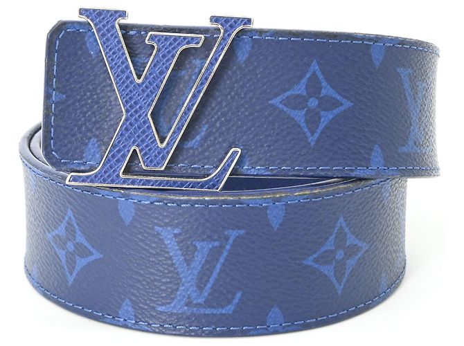 Louis Vuitton Men's Blue Monogram Belt