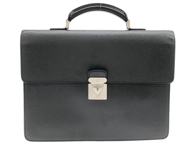 Louis Vuitton Taiga Laguito Handtasche Grau