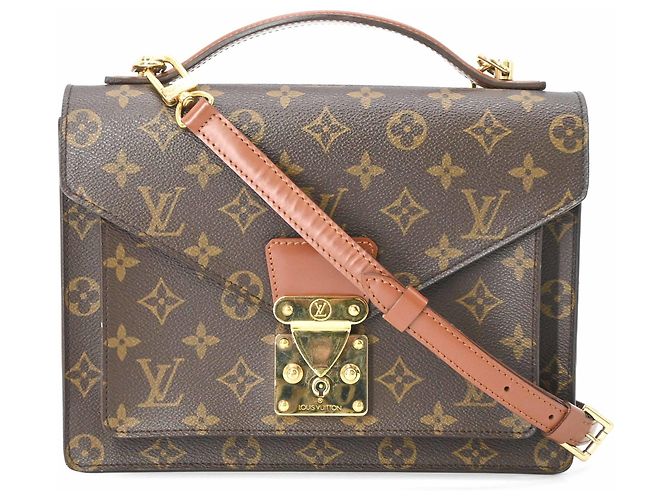 Bolso Monceau 26 Louis Vuitton Castaño
