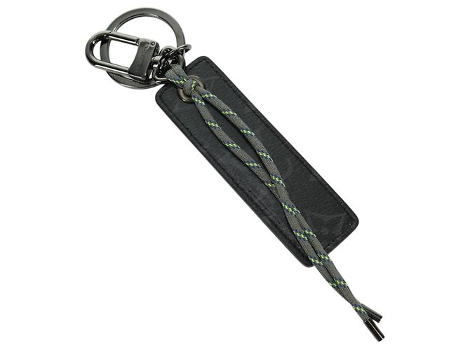 LOUIS VUITTON Eclipse Glaze Porte Cles Tag Key Holder MP0929 LV Auth SW2313M Monogram