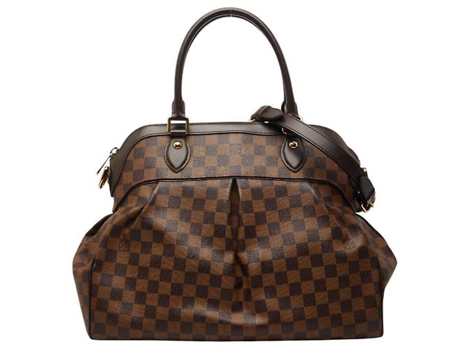 Bolsa Louis Vuitton Damier Trevi GM Marrom