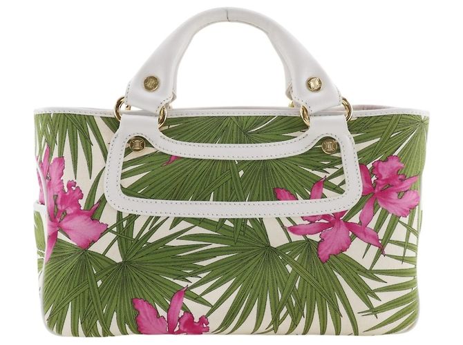 Céline Celine Boogie Bag Handtasche Weiß 