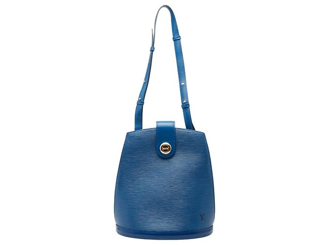 Bolsa de Ombro Cluny Epi Louis Vuitton Azul