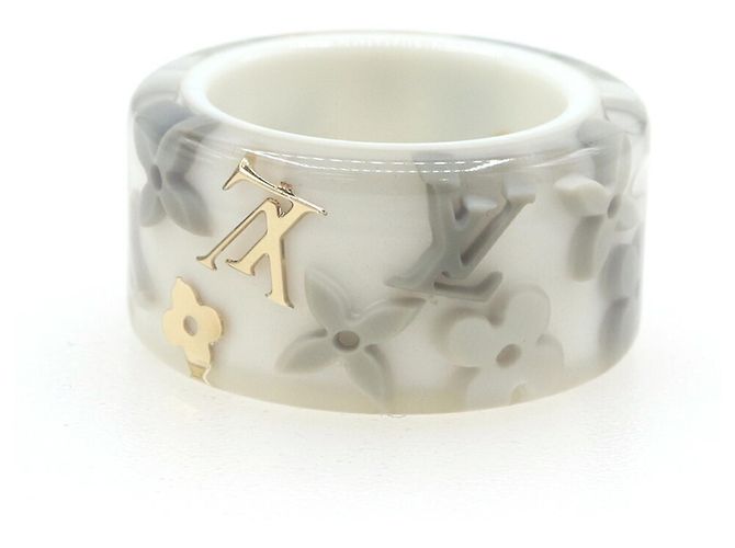 Anello Farandole Louis Vuitton Marrone Bianco